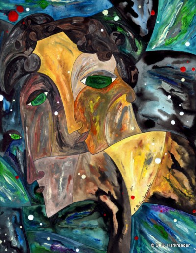 Perspectives, 9x12, copyright C.B.Harkreader